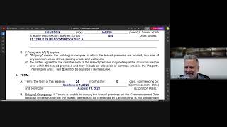 Friday Forms   The Commercial Lease Part 1