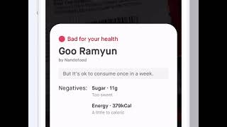 Famous Food Scanner - Protopie Wealth