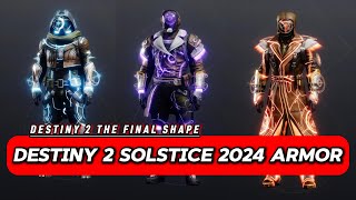 Destiny 2 Solstice 2024 Armor - Destiny 2 The Final Shape