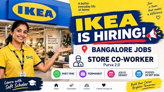 IKEA Hiring in Bangalore 2026 | Store Co-worker Job | Part-Time Permanent Job | Job ID 355007 screenshot 4