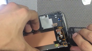 Samsung G360H Galaxy Core Prime Duos touchscreen replacing, part disassembly.