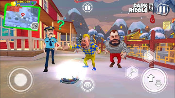 Dark Riddle CHAPTER4 : TROLL NEIGHBOR ( Mod All Skin New Year ) Dark Riddle Player | Part 7