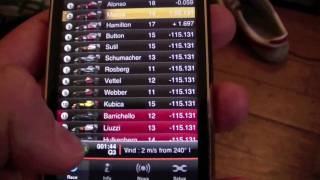 F1™ 2010 Timing App screenshot 2