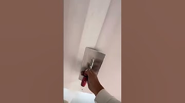 How to drywall tape and putty work quickly and easily #patchwork
