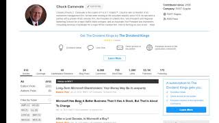 Celebrity Microsoft Important Lessons in Valuation: Part 1 Profile