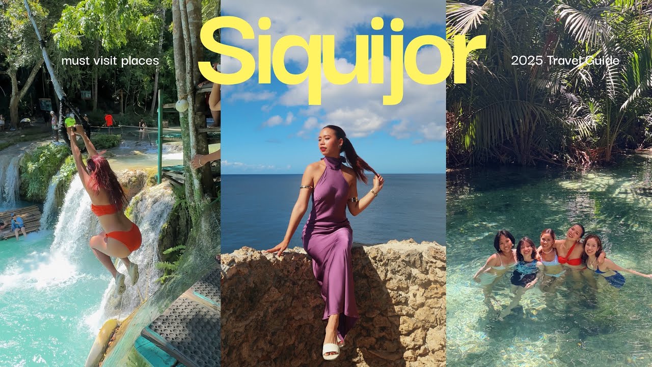 Siquijor 2025 🏝️🌺 | ₱500 Day tour, 4D3N Travel Guide, Itinerary, must visit places & where to eat 🌊