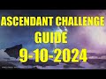 Destiny 2 | Ascendant Challenge Guide and Location 9-10-2024