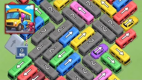 Car Jam Level 23 Game Walkthrough || Bus Out - Bus Jam Puzzle Game