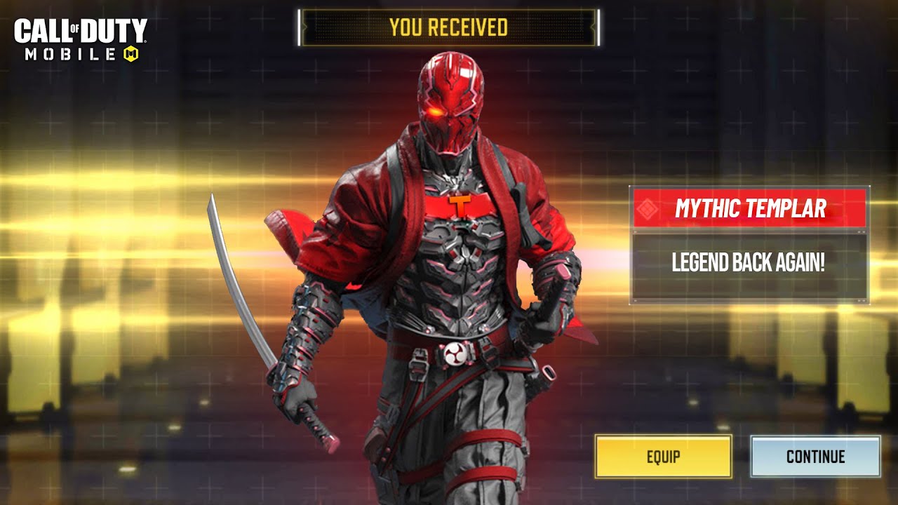 Call of Duty: Mobile, Templar returns as Mythic Operator in Season