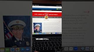 Palisades Fire Disaster and the First Female LGBTQ Fire Chief's Priorities #shorts