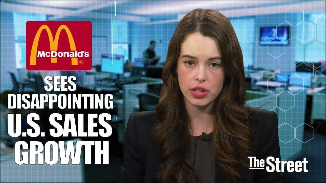 McDonald’s Sees Disappointing Sales Growth in U.S.