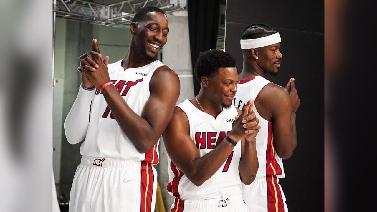 Miami Heat Big 3 Already Having Fun😂