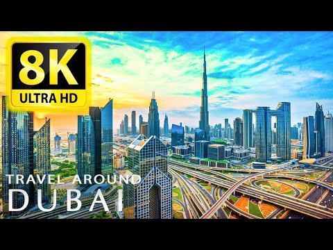 Dubai United Arab Emirates With Relaxing Music