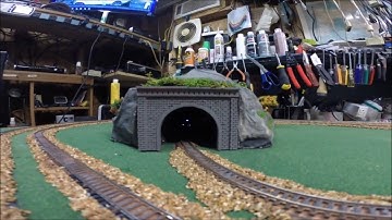 N Scale Train Layout Mountain complete Starting to Work on Scenery Part 13