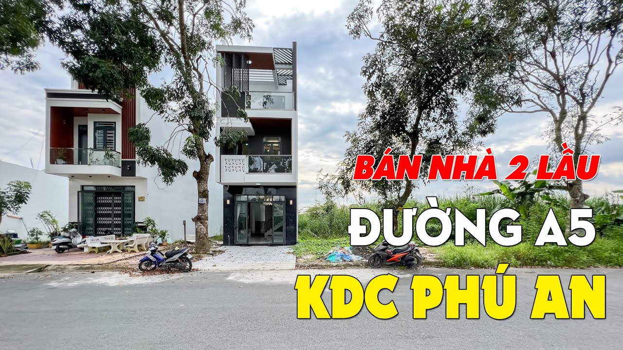 Bán Nhà 1 Trệt 2 Lầu Hiện Đại Khu Dân Cư Phú An Cần... - youtube