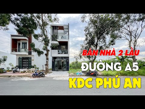 Video Bán Nhà 1 Trệt 2 Lầu Hiện Đại Khu Dân Cư Phú An Cần... - youtube