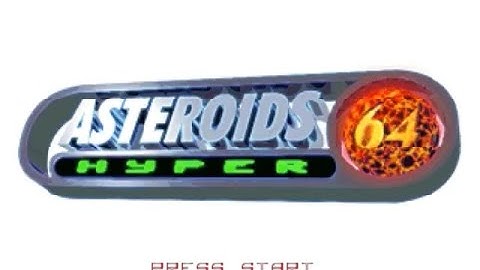 Asteroids Hyper 64 - Start Up - Nintendo 64 - N64