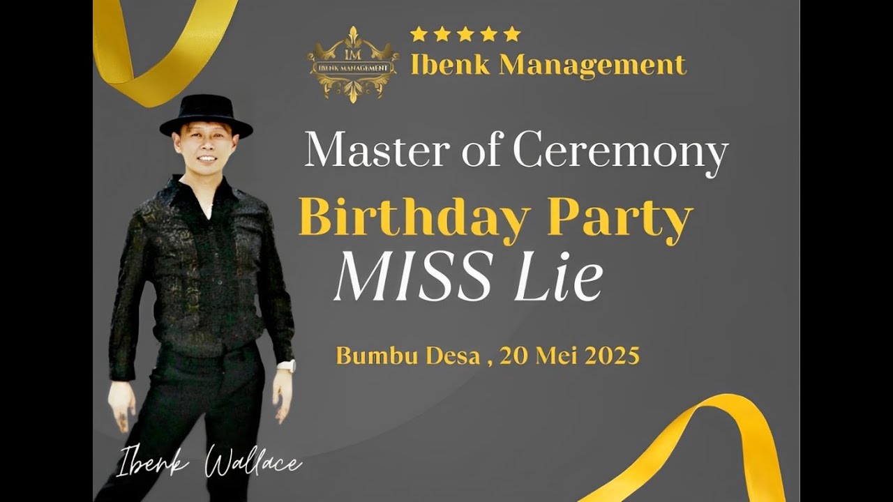 IBENK WALLACE, MC BIRTHDAY AND JAMMING LINE DANCE