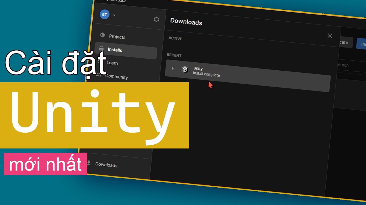 Hướng dẫn cài đặt unity mới nhất | Cách Download Unity | Tải Unity ...