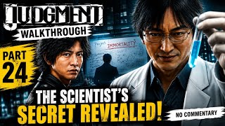 Judgment Walkthrough Part 24 – The Scientist’s Secret Revealed! (No Commentary)