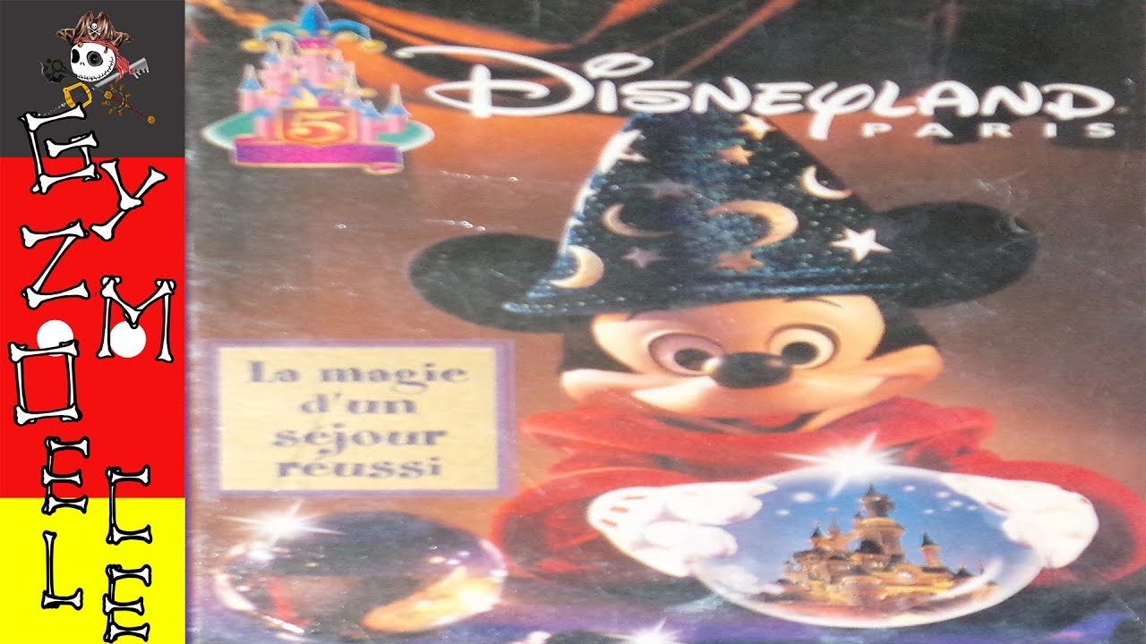 Souvenir du 5éme anniversaire: VHS 1997.  Disneyland Paris, la magie d'un séjour réussi