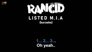 Karaoke Rancid - Listed M.I.A.