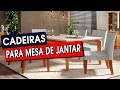 50 CADEIRAS PARA MESA DE JANTAR COM VÁRIAS CORES E TECIDOS