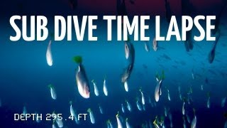 Cocos Island Submersible Dive Time Lapse