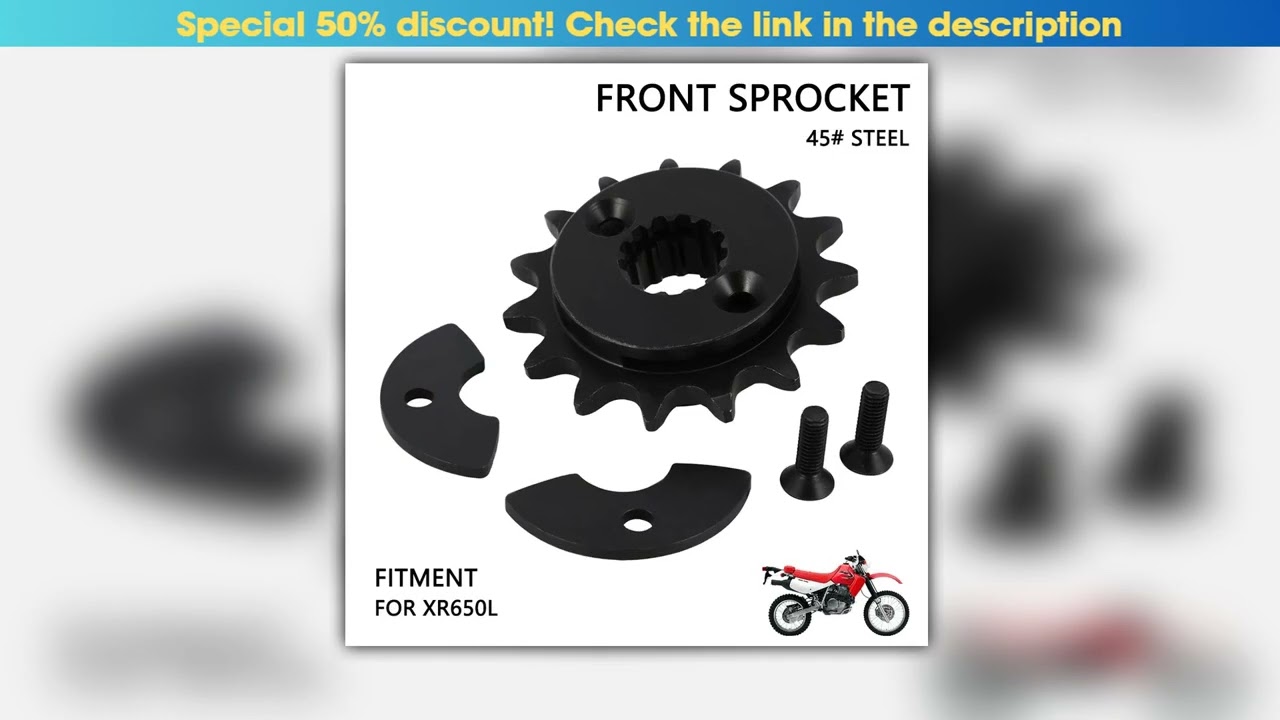Chain Sprocket For Honda XR650L XR 650 L Motorcycle Accessories Front Small Sprockets Dirt Pit