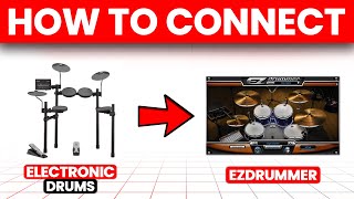 How To Connect Electronic Drums To EZdrummer (How To Use EZdrummer With Electronic Drums)