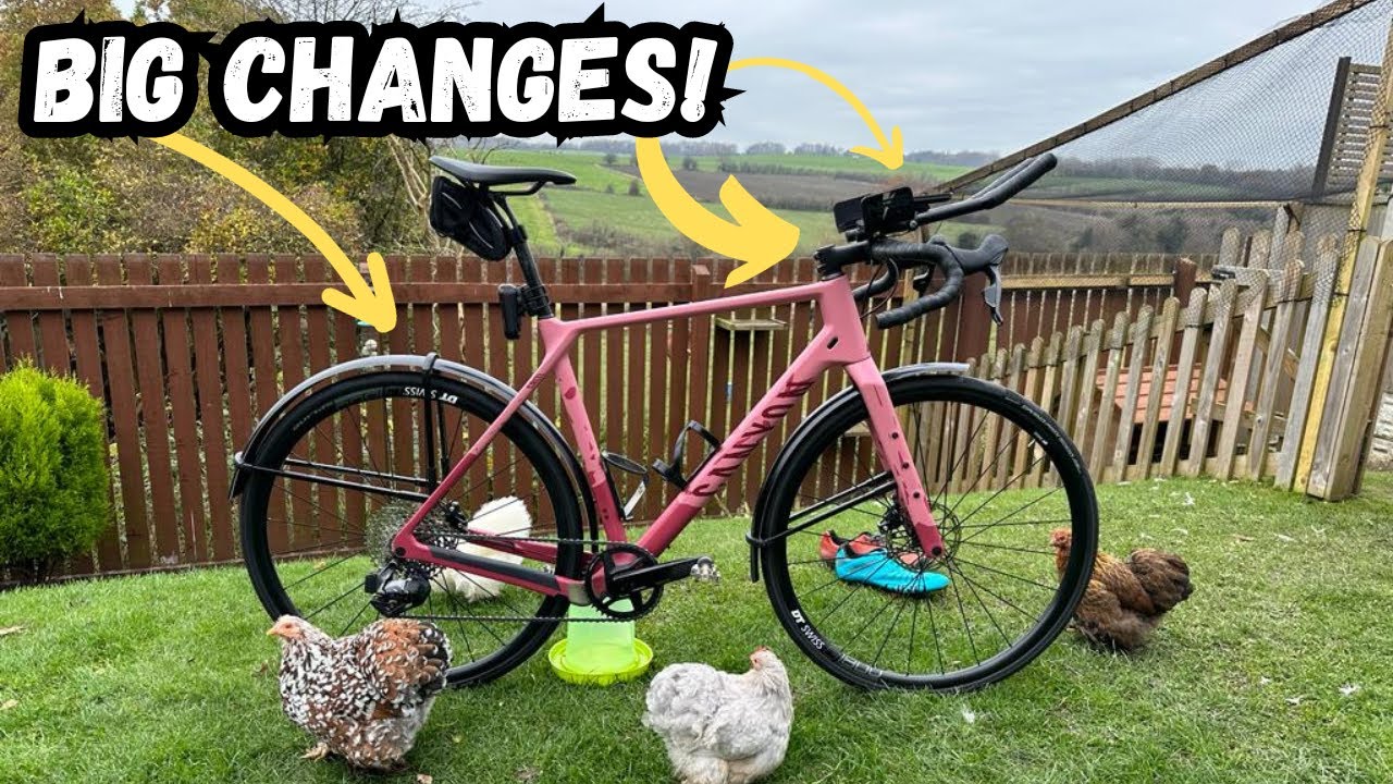 PERFECT Winter Road Bike? My Modified Canyon Grizl