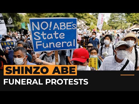 Protests in Japan at Shinzo Abe’s state funeral | Al Jazeera Newsfeed