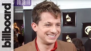 Charlie puth joins billboard on the red carpet of 2019 grammy awards
to talk about being nominated for best engineered album 'voicenotes.'
#charliepu...