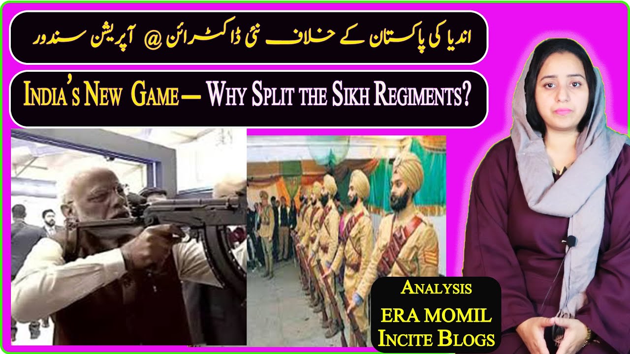 India’s Military Restructuring After Operation Sandur: Hidden Strategy Behind Sikh strength Split