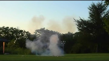 Destroying Zombie Target with Huge Explosion!!!