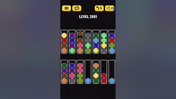 Ball Sort Puzzle - level.2861