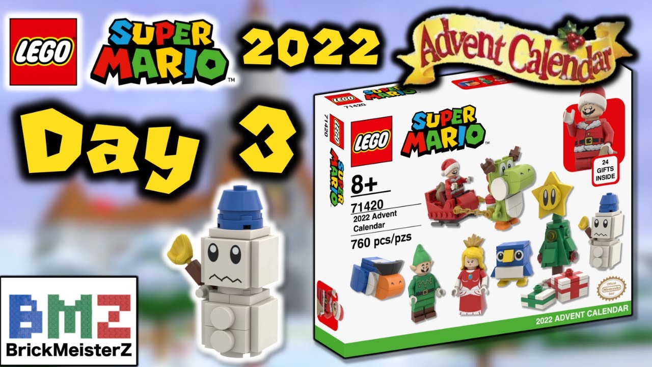 LEGO Super Mario 2022 Advent Calendar Day 3 YouTube