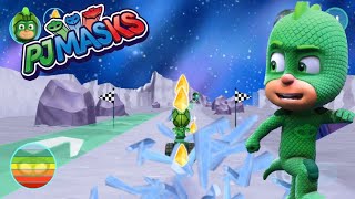 PJ Masks Racing Heroes / PJ Masks Games / Gekko Levels 12-17 You Finish First ! & Chase Robot ! screenshot 3
