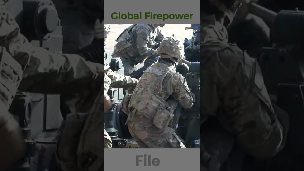 Установка гаубицы M777A2 — морские пехотинцы США перед взрывом 