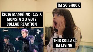 [2016 MAMA] NCT 127 X MONSTA X X GOT7 COLLAB REACTION | [SHOOKT AF]