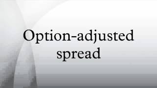 Option-adjusted spread