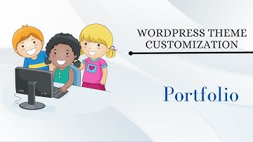 Portfolio Website  - (Part-2) !! WordPress Theme Customization