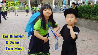 Bé Bim Bim Đến Trường Đón Chị Sumi Tan Học Về by PapaMama 104,107 views 1 year ago 6 minutes, 40 seconds