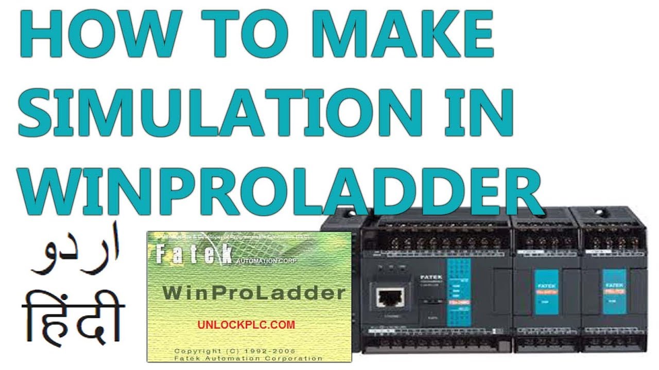 L6- How To Make Simulation In Winproladder Fatek Plc Programming Hindi ...