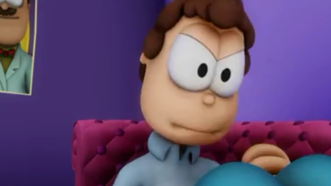 Jon Arbuckle IM MAD AT MY CAT