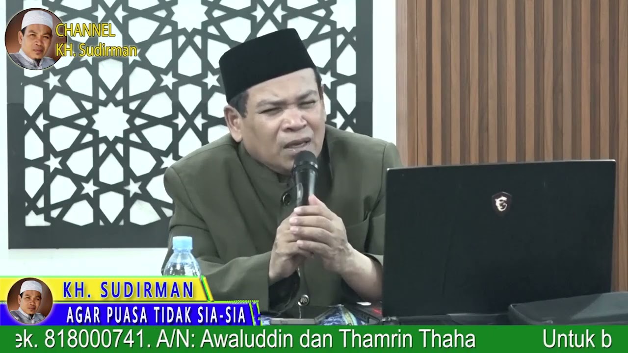 Agar Puasa Tidak Sia-Sia 