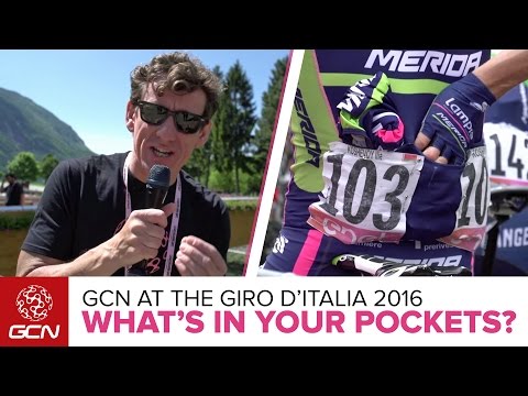 What's In Your Pockets?! How Do Pro Cyclists Fuel For A Stage At The Giro D'Italia 2016?