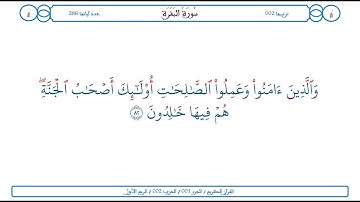 سورة البقرة / الآية 82 / محمود الخليل الحصري