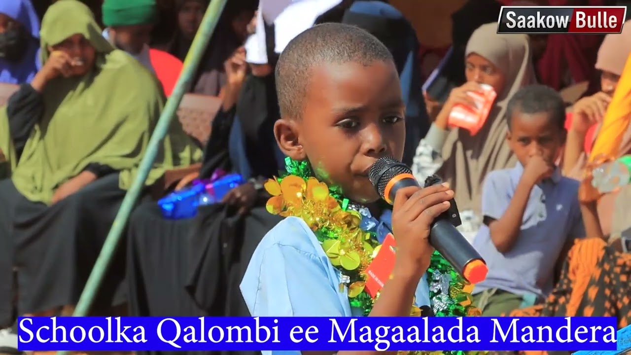 Bandhiga 4 qeybood ee Ardayda Schoolka Qalombi