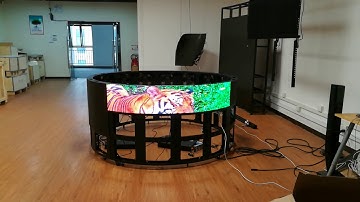 P2 5 round LED screen